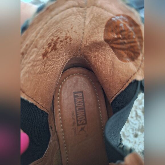 Pikolinos Ankle‎ Boots Womens 39 Brown Green Comfort Leather - Picture 5 of 9